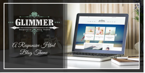 Glimmer – A Responsive HTML Blog Theme glimmer a responsive html blog theme