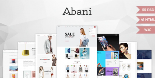 Abani – Multi Purpose eCommerce HTML Template abani – multi purpose ecommerce html template