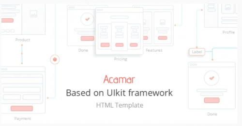 Acamar — Tiled Layout and Clean Design Responsive HTML Template acamar — tiled layout and clean design responsive html template