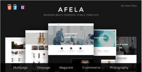 Afela | Flexible Multi-Purpose HTML5 Template afela flexible multi purpose html template