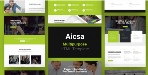 Aicsa – Multipurpose HTML Template aicsa multipurpose html template