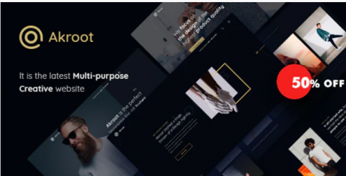 Akroot | It is the Multi-purpose Creative HTML5 Template akroot it is the multi purpose creative html template