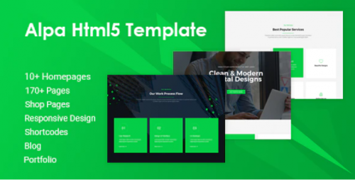 Alpa | Responsive Multipurpose HTML5 Website Template alpa responsive multipurpose html website template