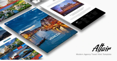 Altair | Travel Agency HTML altair travel agency html