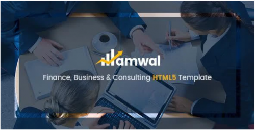 Amwal – Business & Financial HTML5 Template amwal business financial html template