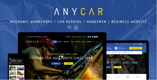 AnyCar – HTML Template for Automotive & Business anycar html template for automotive business