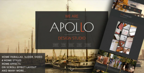 Apollo – Responsive Animated Template apollo responsive animated template