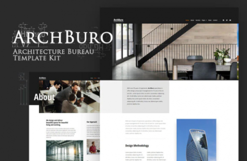 ArchBuro – Architecture Bureau Template Kit archburo architecture bureau template kit