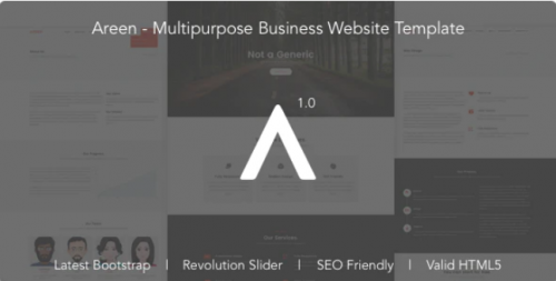 Areen – Multipurpose Business Website Template areen multipurpose business website template