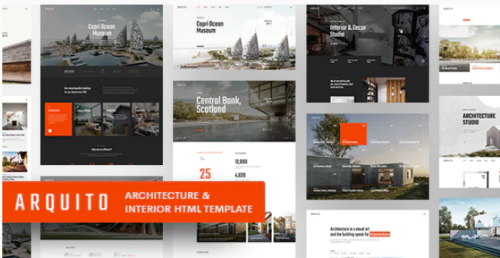 Arquito – 3D Architecture & Interior HTML Template arquito d architecture interior html template