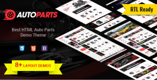 AutoParts – Tools, Equipments and Accessories Store HTML Template autoparts tools equipments and accessories store html template
