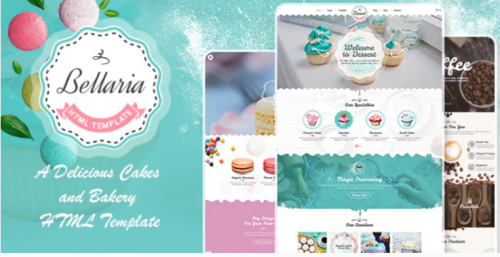 Bellaria – A Delicious Cakes and Bakery HTML Template bellaria a delicious cakes and bakery html template