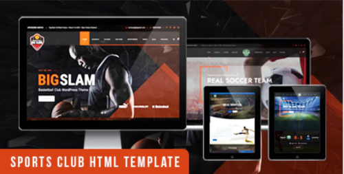BigSlam Sport Clubs- HTML Template bigslam sport clubs html template