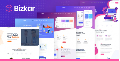 Bizkar – Creative Multi-Purpose HTML Template bizkar creative multi purpose html template