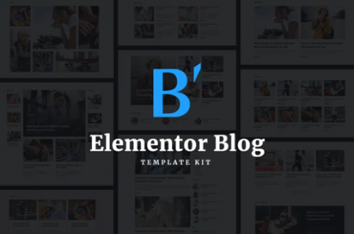 Blabber – Modern Blog & Magazine Elementor Template Kit blabber modern blog magazine elementor template kit