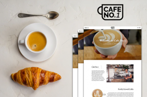 Cafe No.1 – Cafe & Restaurant Template Kit cafe no cafe restaurant template kit