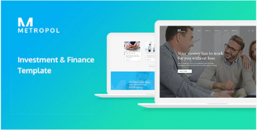Metropol – Investment & Finance HTML Template capture