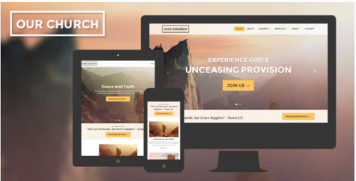 Church Responsive HTML5 Website Template church responsive html website template