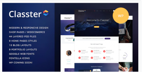 Classter | A Colorful Multi-Purpose WordPress Theme classter a colorful multi purpose wordpress theme