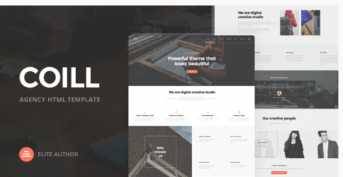 Coill | Business & Agency HTML5 Template coill business agency html template