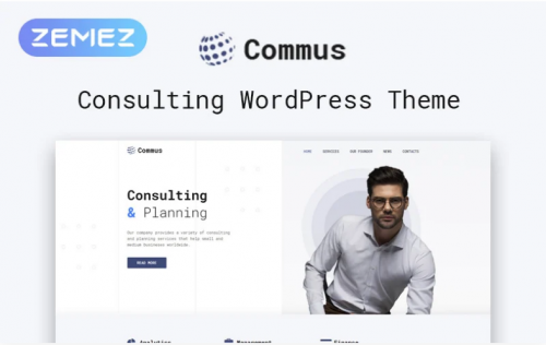 Commus – Business Multipurpose Minimal Elementor WordPress Theme commus business multipurpose minimal elementor wordpress theme