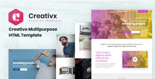 Creativx – Creative Multipurpose HTML Template creativx creative multipurpose html template