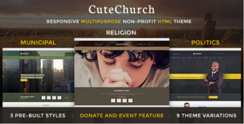 CuteChurch — Religion Responsive HTML Theme cutechurch — religion responsive html theme