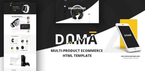 Dama – Multi Store Responsive HTML Template dama multi store responsive html template