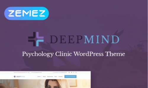 Deep Mind – Psychology Clinic WordPress Theme deep mind psychology clinic wordpress theme