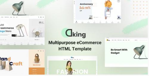 Dking – Multipurpose eCommerce HTML Template dking multipurpose ecommerce html template