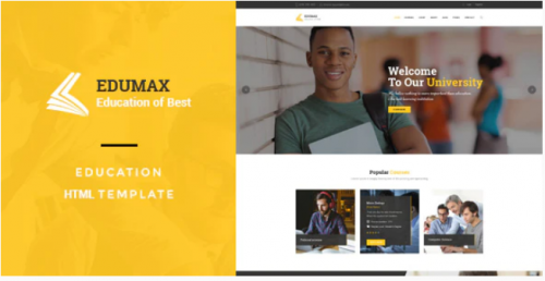 EduMax : Education & Courses HTML Template edumax education courses html template