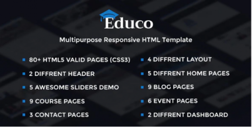Educo – Elearning, Education Bootstrap Html Template educo elearning education bootstrap html template
