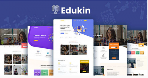 Edukin – Education HTML Template edukin education html template