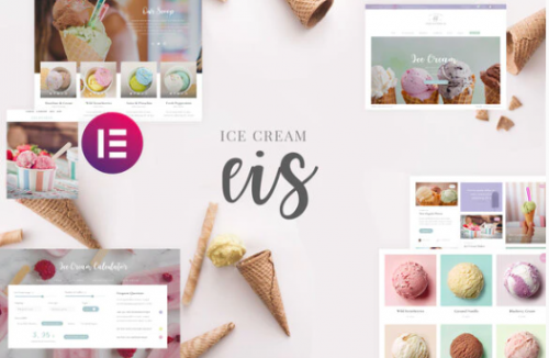 Eis – Ice Cream Shop Template Kit eis ice cream shop template kit
