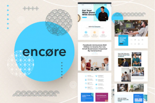 Encore – Multi-purpose Business Template Kit encore multi purpose business template kit