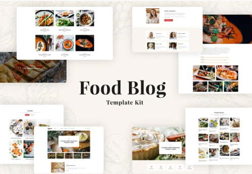 Especio – Food Blog Elementor Template Kit especio food blog elementor template kit