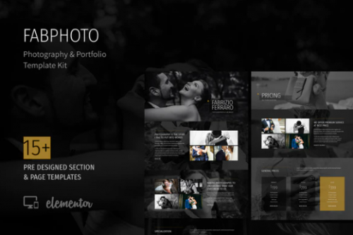 FabPhoto – Photography and Portfolio Template Kit fabphoto photography and portfolio template kit