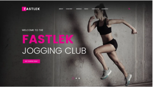 Fastlek – Running Club & Coaching WordPress Theme fastlek running club coaching wordpress theme