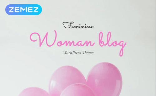 Feminine – Woman Blog Elementor WordPress Theme feminine woman blog elementor wordpress theme