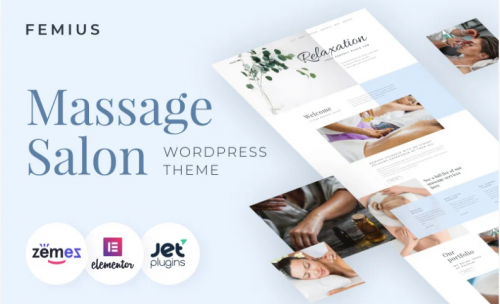 Femius – Massage Salon Ready-to-Use Minimal Elementor WordPress Theme femius massage salon ready to use minimal elementor wordpress theme