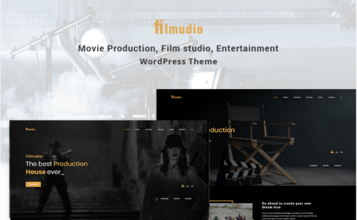 Filmudio – Movie Production, Film studio, Creative & Entertainment WordPress Theme filmudio movie production film studio creative entertainment wordpress theme
