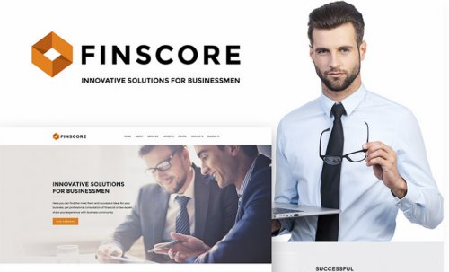 Finscore – Consulting Responsive WordPress Theme finscore consulting responsive wordpress theme