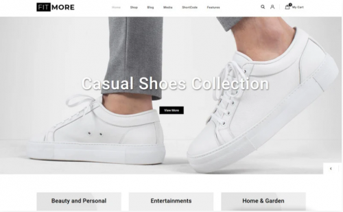 FitMore – Shoes Store WooCommerce Theme fitmore shoes store woocommerce theme