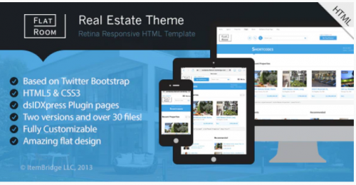 FlatRoom — Responsive Real Estate HTML Template flatroom — responsive real estate html template