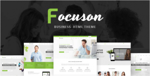 Focuson – Business HTML Theme focuson business html theme