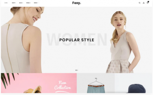 Foxy – Multipurpose Shop WooCommerce Theme foxy multipurpose shop woocommerce theme