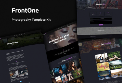 FrontOne – Creative Photography Template Kit frontone creative photography template kit