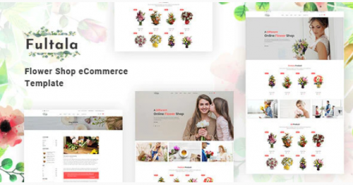 Fultala – Flower Shop HTML Template fultala – flower shop html template