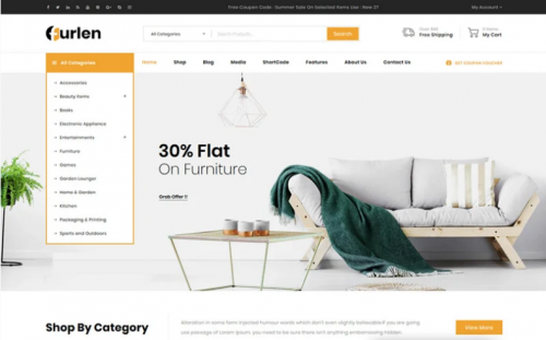 Furlen – Home Decor Store WooCommerce Theme furlen home decor store woocommerce theme