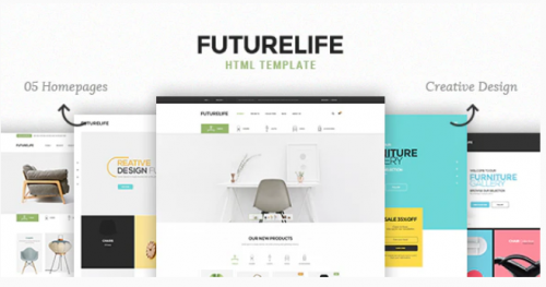 Futurelife – eCommerce HTML Template futurelife ecommerce html template